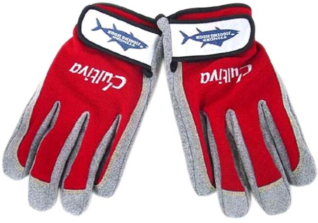 Перчатки защитные CULTIVA Stinger Jigging Hook 9657 red/gray размер:XXL Перчатки защитные CULTIVA Stinger Jigging Hook 9657 red/gray размер:XXL