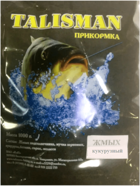 Жмых кукурузный TALISMAN 1кг Жмых кукурузный TALISMAN 1кг