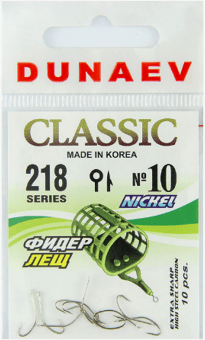 Крючок DUNAEV Classic 218 #10 10шт/уп Крючок DUNAEV Classic 218 #10 10шт/уп