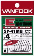 Крючки VANFOOK SP-41MB Stealth Black #4 8шт/уп Крючки VANFOOK SP-41MB Stealth Black #4 8шт/уп