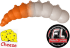 Силиконовая приманка FRESH LURES Big Junior 1.7”/43мм Сыр #222 7шт/уп