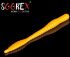 Силиконовая приманка SOOREX PRO Worm 80мм 1.3гр Сыр #103 Жёлтый/Yellow 6шт/уп
