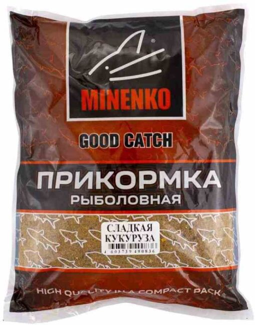 Прикормка MINENKO Good Catch Сладкая Кукуруза 0.7кг