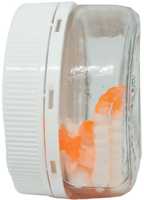 Силикон приманка BORODA BAITS Kora Buba DC SS 35мм 0.7гр Белый/Ярко-оранж Сыр 12шт/уп Силикон приманка BORODA BAITS Kora Buba DC SS 35мм 0.7гр Белый/Ярко-оранж Сыр 12шт/уп