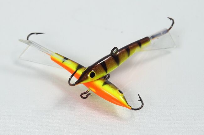 Балансир KRAPAL Classic 3см 6гр хвост:прозрачный #027