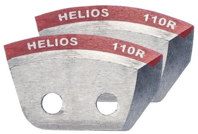 Комплект ножей HELIOS Ø110мм(R) ПРАВОЕ вращение полукруглые NLH-110R.SL
