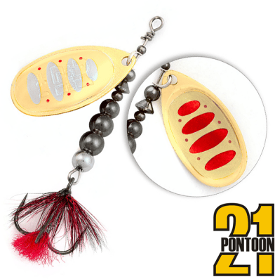 Блесена вращающаяся PONTOON21 Ball Concept #1.0 3.0гр BT01-054