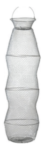 Садок металл длинный объём:85л с широким горлом Садок металл длинный объём:85л с широким горлом