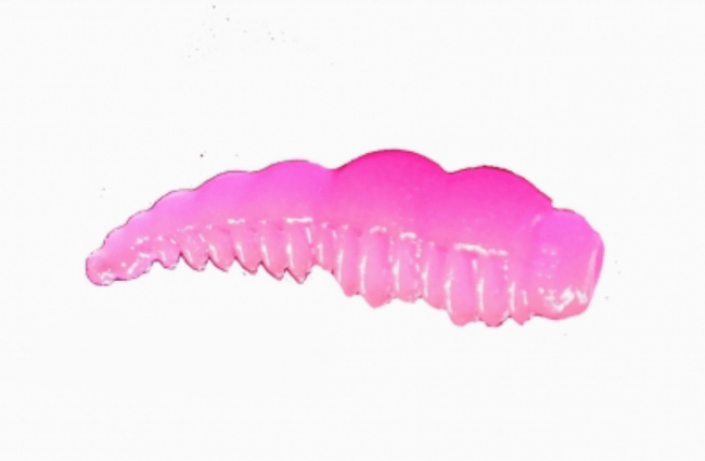 Силикон приманка BORODA BAITS Larva SS 35мм 1.0гр Ярко-роз Сыр 12шт/уп