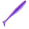 Виброхвост ZUB Izi 86мм цвет 610 фиолетовый с блестками 5шт/уп