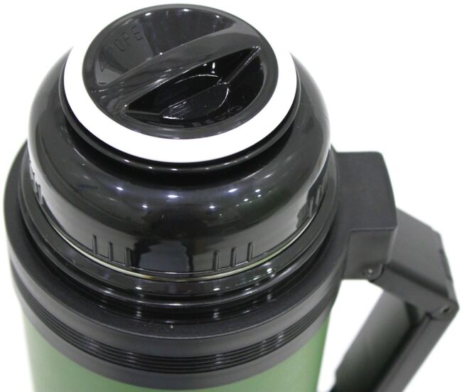 Термос АРКТИКА 203-1000 с широким горлом 1.0л болотный