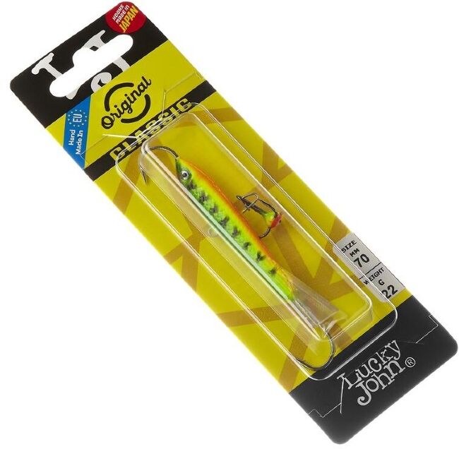 Балансир Lucky John CLASSIC 7 с тр. 70мм/20 блистер Балансир Lucky John CLASSIC 7 с тр. 70мм/20 блистер