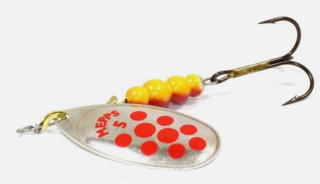 Блесна вращающаяся MEPPS Aglia Decore AG/RG (серебро/красн) №5 13г Блесна вращающаяся MEPPS Aglia Decore AG/RG (серебро/красн) №5 13г