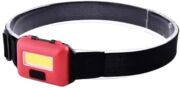 Фонарь налобный HEADLAMP, светодиодный (6LED), 10W COB, корпус пластик, 3*1,5V AAA T89 701184