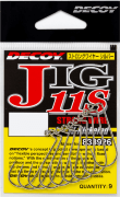 Крючок одинарный DECOY Jig 11S Strong Wire #4, 9шт/уп Крючок одинарный DECOY Jig 11S Strong Wire #4, 9шт/уп