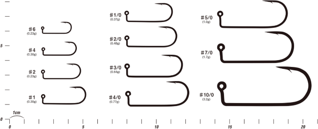Крючок одинарный DECOY Jig 11S Strong Wire #4, 9шт/уп
