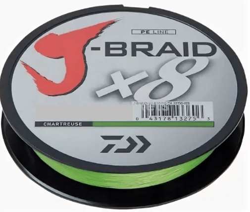 Плетёный шнур DAIWA J-Braid X8 150м 0.20мм 13.0кг флуор-желтый Плетёный шнур DAIWA J-Braid X8 150м 0.20мм 13.0кг флуор-желтый