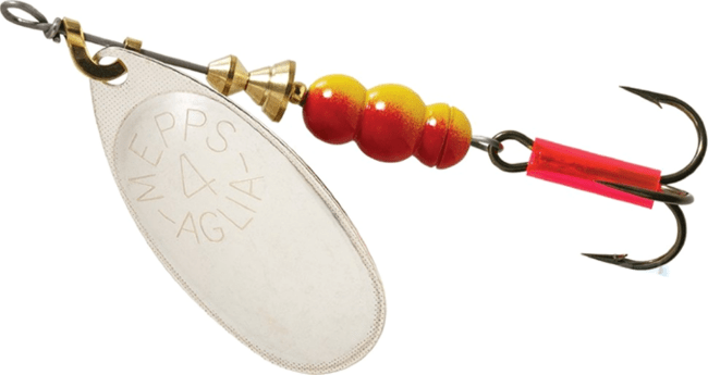 Блесна вращающаяся MEPPS Aglia AG (серебро) №4 9гр Блесна вращающаяся MEPPS Aglia AG (серебро) №4 9гр