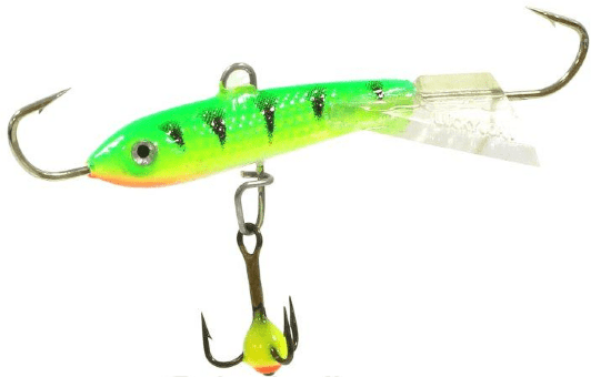 Балансир Lucky John CLASSIC 8 с тройником 80мм/24 блистер 81801-24