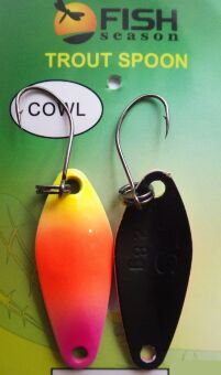 Блесна колеблющаяся FISH SEASONS Cowl 2.8гр  #2 Блесна колеблющаяся FISH SEASONS Cowl 2.8гр  #2