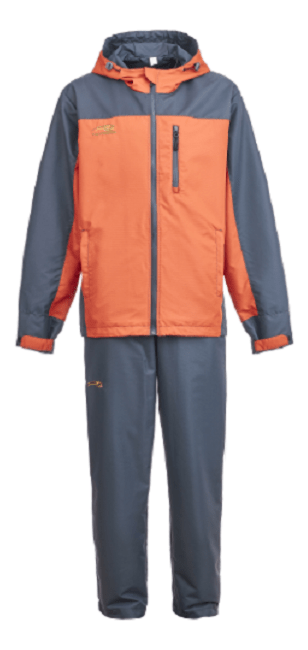 Костюм TAYGERR Циклон таслан (мембрана) серый/оранж 48-50 рост:182-188
