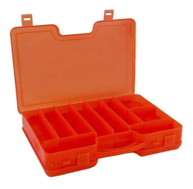 Кейс ТРИ КИТА КД-1 красный двухсторонний с ручкой 290*210*60мм Кейс ТРИ КИТА КД-1 красный двухсторонний с ручкой 290*210*60мм