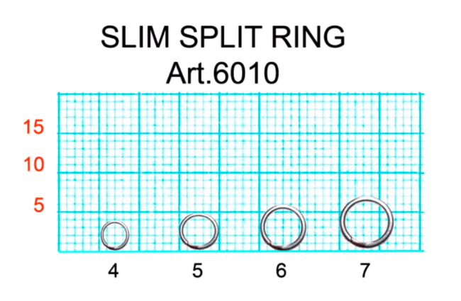 Кольцо заводное FISH SEASON Slim Split Ring Ø4мм 2.4кг 20шт/уп 6010-04F Кольцо заводное FISH SEASON Slim Split Ring Ø4мм 2.4кг 20шт/уп 6010-04F