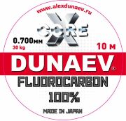 Флюорокарбон DUNAEV X-Core Fluorocarbon 100% 10м 0.700мм 30.00кг Флюорокарбон DUNAEV X-Core Fluorocarbon 100% 10м 0.700мм 30.00кг