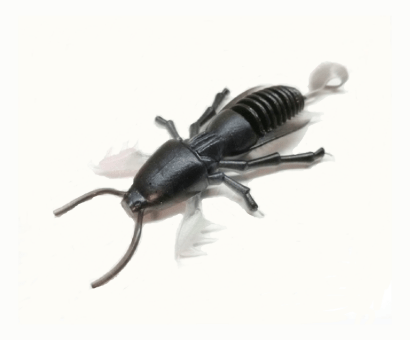 Силиконовая приманка SKELETON FISH Medvedka Lux 3.0" 5шт/уп цв.:19