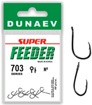 Крючок DUNAEV  Super Feeder 703 #8 10шт/уп Крючок DUNAEV  Super Feeder 703 #8 10шт/уп