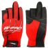 Перчатки WONDER Gloves W-Pro без трёх пальцев, неопрен, цв.:красный #XL (WG-FGL024)