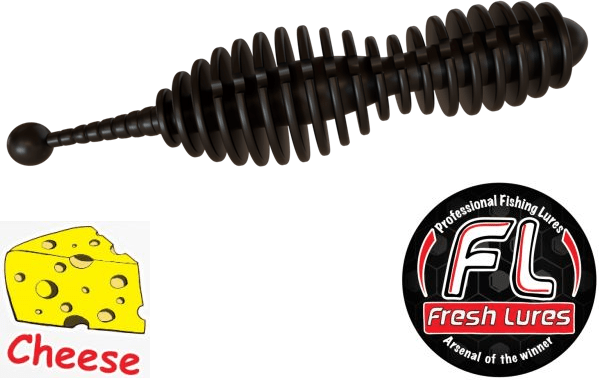 Силиконовая приманка FRESH LURES Little Rat 1.8”/45мм Сыр #112 10шт/уп