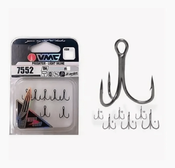 Крючок тройной VMC 7552 BN №8 8шт/уп Крючок тройной VMC 7552 BN №8 8шт/уп