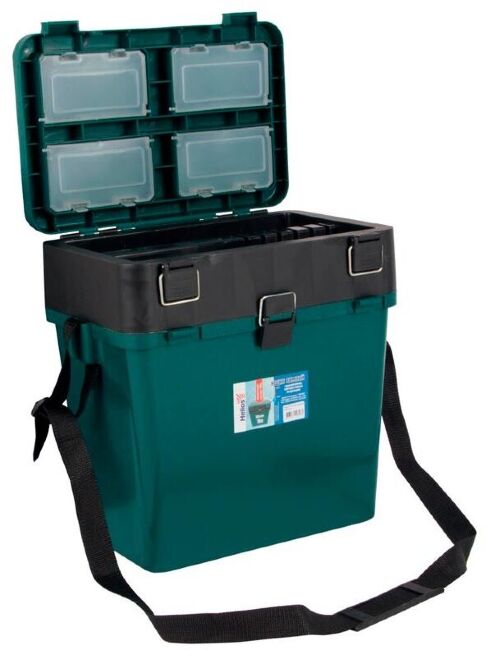 Рыболовный ящик HELIOS M 19л зеленый