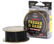 Леска монофил CRALUSSO Feeder & Carp fluro carbon coat 300м 0.18мм Леска монофил CRALUSSO Feeder & Carp fluro carbon coat 300м 0.18мм