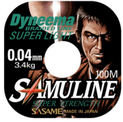 Плетёный шнур SASAME SAMULINE 100m #0.04 Плетёный шнур SASAME SAMULINE 100m #0.04