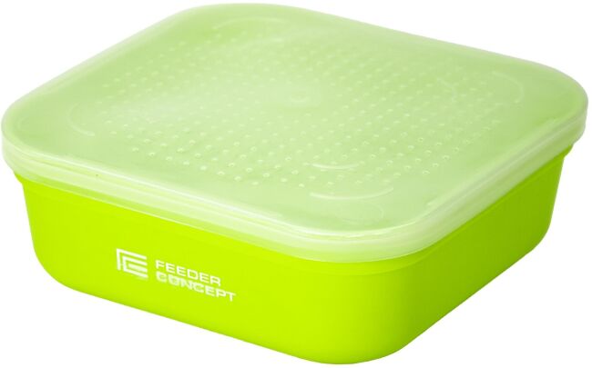 Коробка рыболовная для наживки с крышкой FC FEEDER BAIT BOX р.M