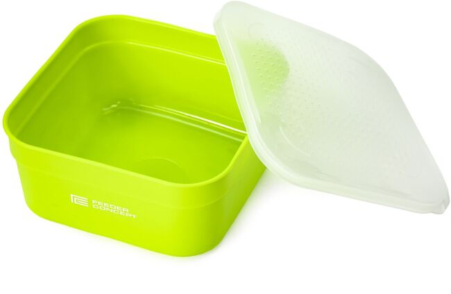 Коробка рыболовная для наживки с крышкой FC FEEDER BAIT BOX р.M