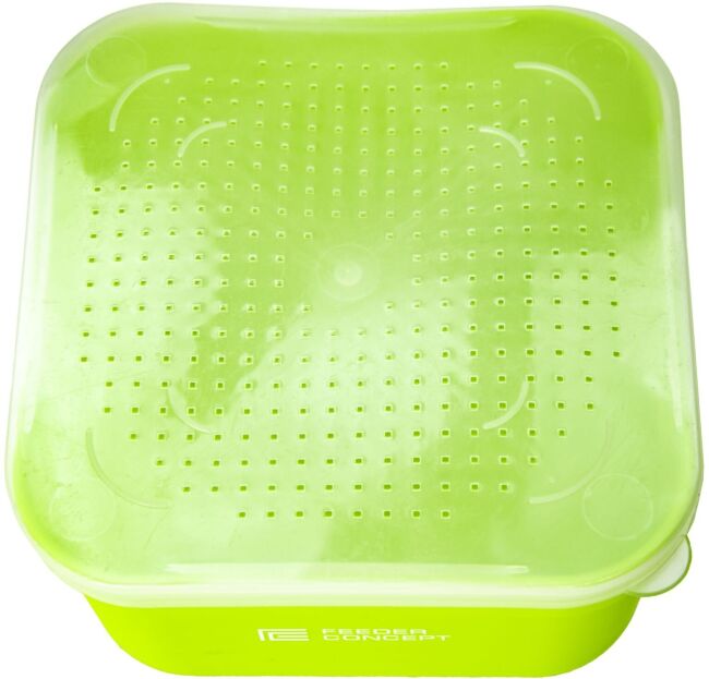 Коробка рыболовная для наживки с крышкой FC FEEDER BAIT BOX р.M