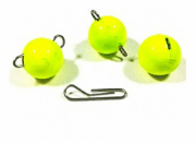 Чебурашка ТУЛА Спорт разборная желтая 0,8г. 5шт/уп ЧРЖ-008