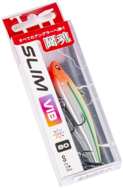 Воблер тонущий вертикальный LJ Pro Series SLIM VIB S 80.00/336 Воблер тонущий вертикальный LJ Pro Series SLIM VIB S 80.00/336
