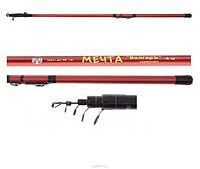 Удилище с кольцами ВОЛГАРЪ Мечта 4,0м (4 секции) тест до 40гр (карбон 30%) 010-0070