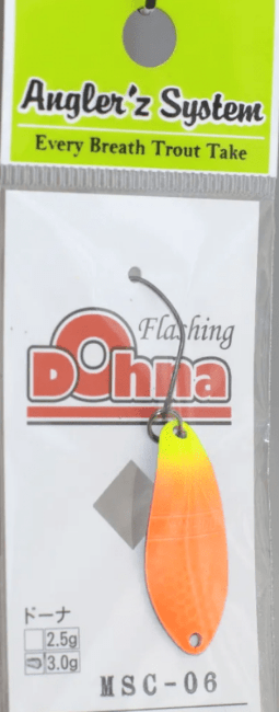 Блесна колеблющаяся Anglers System DOHNA 2.0гр #MSC-06 Блесна колеблющаяся Anglers System DOHNA 2.0гр #MSC-06