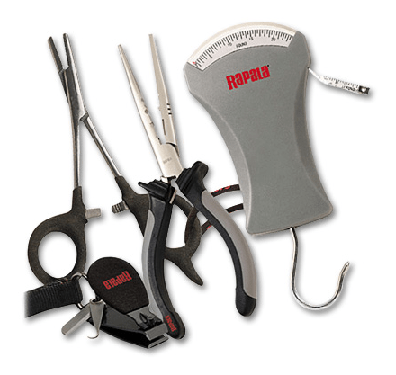 Комбо-набор RAPALA 10 (плоскогубцы; щипцы; безмен; кусачки)