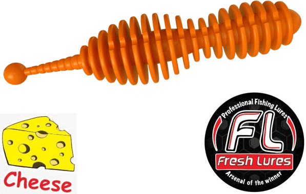 Силиконовая приманка FRESH LURES Little Rat 1.8”/45мм Сыр #113 10шт/уп
