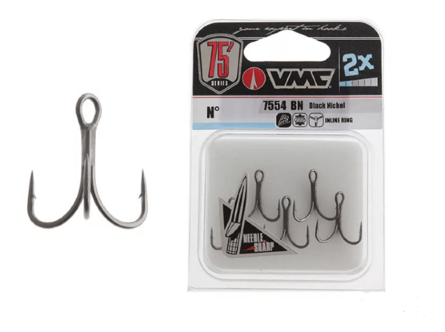 Крючок тройной VMC 7554 BN №1 5шт/уп
