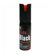 Газовый баллончик Blac OС+CS аэрозольно-струйный 25мл Газовый баллончик Blac OС+CS аэрозольно-струйный 25мл