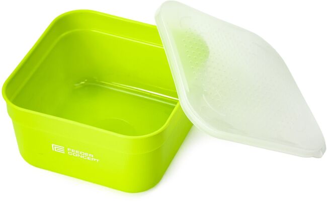 Коробка рыболовная для наживки с крышкой FC FEEDER BAIT BOX р.L