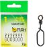 Застежка FISH SEASON Square Snap №1 13кг 7шт/уп 2009-1F