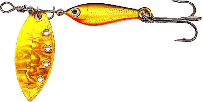 Блесна вращающаяся GROWS CULTURE Silver Creek Spinner R 16гр Holo Kurokin 16100-716